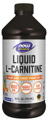 L-Carnitine Liquid 1000 mg, Tropical Punch