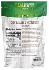 Hazelnuts, Dry Roasted & Unsalted
