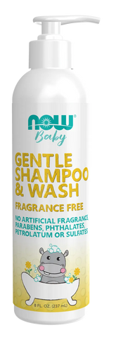 Gentle Baby Shampoo & Wash, Fragrance Free