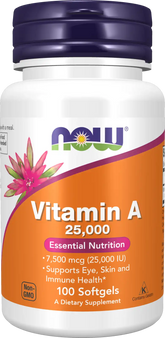 Vitamin A 25,000 Softgels