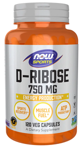 D-Ribose 750 mg Veg Capsules