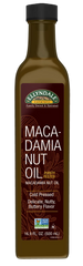 Macadamia Nut Cooking Oil in Glass Bottle