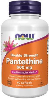 Pantethine 600 mg Softgels
