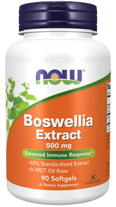 Boswellia Extract 500 mg Softgels