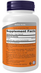 L-Lysine 500 mg Veg Capsules