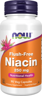 Flush-Free Niacin 250 mg Veg Capsules