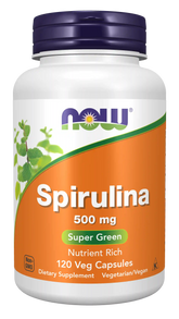 Spirulina 500 mg Veg Capsules