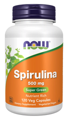 Spirulina 500 mg Veg Capsules