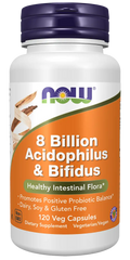 8 Billion Acidophilus & Bifidus Veg Capsules
