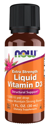 Vitamin D3 Liquid, Extra Strength