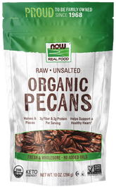 Pecans, Organic, Raw & Unsalted