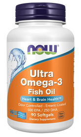 Ultra Omega-3 Fish Oil (Bovine Gelatin) Softgels