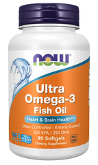 Ultra Omega-3 Fish Oil (Bovine Gelatin) Softgels