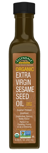 Extra Virgin Sesame Seed Oil, Organic