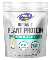 Plant Protein, Organic Creamy Vanilla Powder