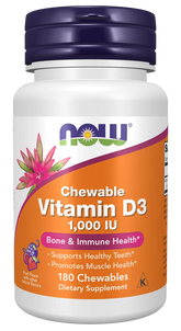 Vitamin D3 1,000 IU Chewables