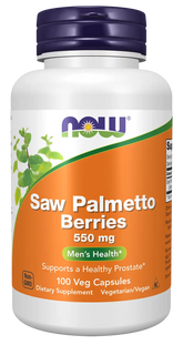 Saw Palmetto Berries 550 mg Veg Capsules