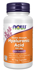 Hyaluronic Acid, Double Strength 100 mg Veg Capsules