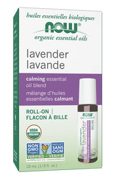 Lavender Calming Essential Oil Blend, Organic Roll-On