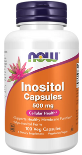 Inositol 500 mg Veg Capsules