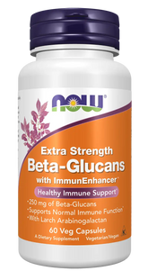 Beta-Glucans with ImmunEnhancer™, Extra Strength Veg Capsules