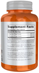 Arginine & Citrulline 500 mg / 250 mg Veg Capsules