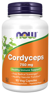 Cordyceps 750 mg Veg Capsules