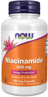 Niacinamide (B-3) 500 mg Veg Capsules