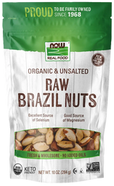 Brazil Nuts, Organic, Raw & Unsalted
