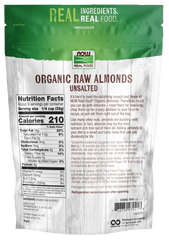 Almonds, Organic, Raw & Unsalted