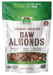 Almonds, Organic, Raw & Unsalted