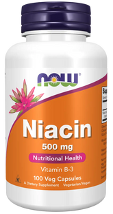 Niacin 500 mg Veg Capsules