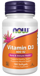 Vitamin D3 400 IU Softgels