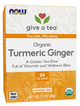 Turmeric Ginger Tea, Organic