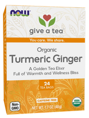 Turmeric Ginger Tea, Organic