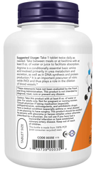 L-Arginine, Double Strength 1000 mg Tablets