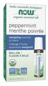 Peppermint Essential Oil Blend, Organic Roll-On