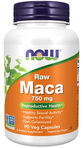 Maca 750 mg Raw Veg Capsules