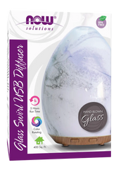 Ultrasonic Glass Swirl USB Oil Diffuser