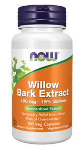 Willow Bark Extract 400 mg Veg Capsules