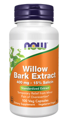 Willow Bark Extract 400 mg Veg Capsules