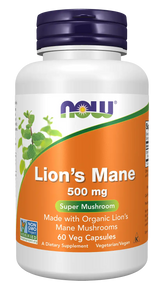Lion's Mane 500 mg Veg Capsules
