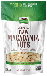 Macadamia Nuts, Raw & Unsalted