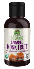 Monk Fruit Caramel Liquid, Organic