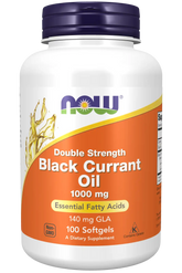Black Currant Oil, Double Strength 1000 mg Softgels