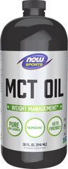 MCT Oil Liquid in Plastic Bottle