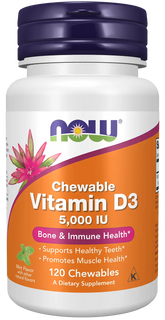 Vitamin D3 5000 IU Chewables