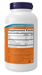 Omega-3, Molecularly Distilled Fish Softgels