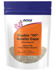 Empty Capsules, Gelatin, Double "00"