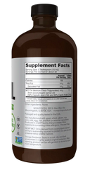 MCT Oil Liquid in Glass Bottle